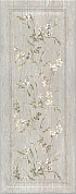 Кантри Шик Плитка серый панель декорированнный 7189 20х50
